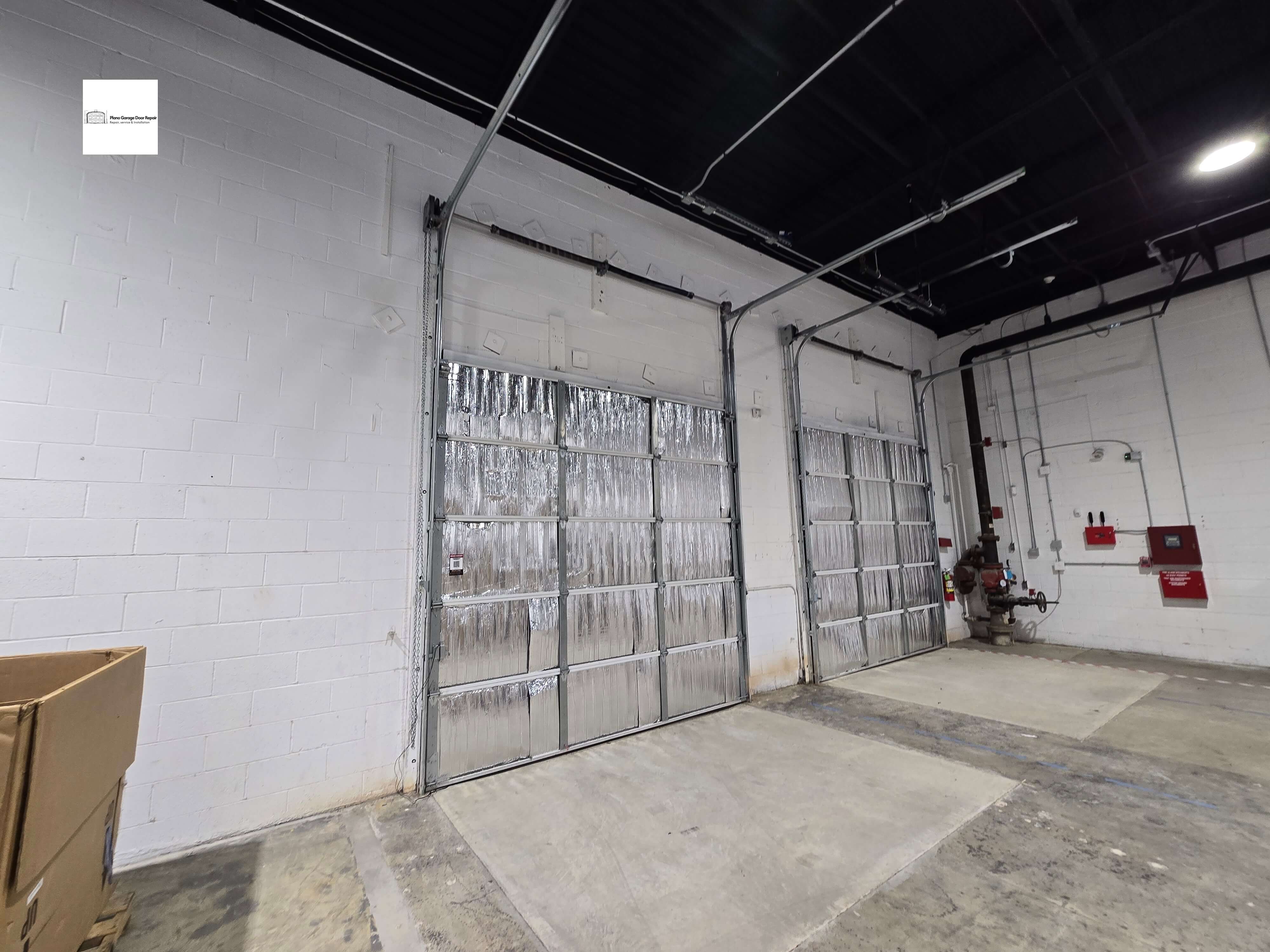 insulated commercial door repair
