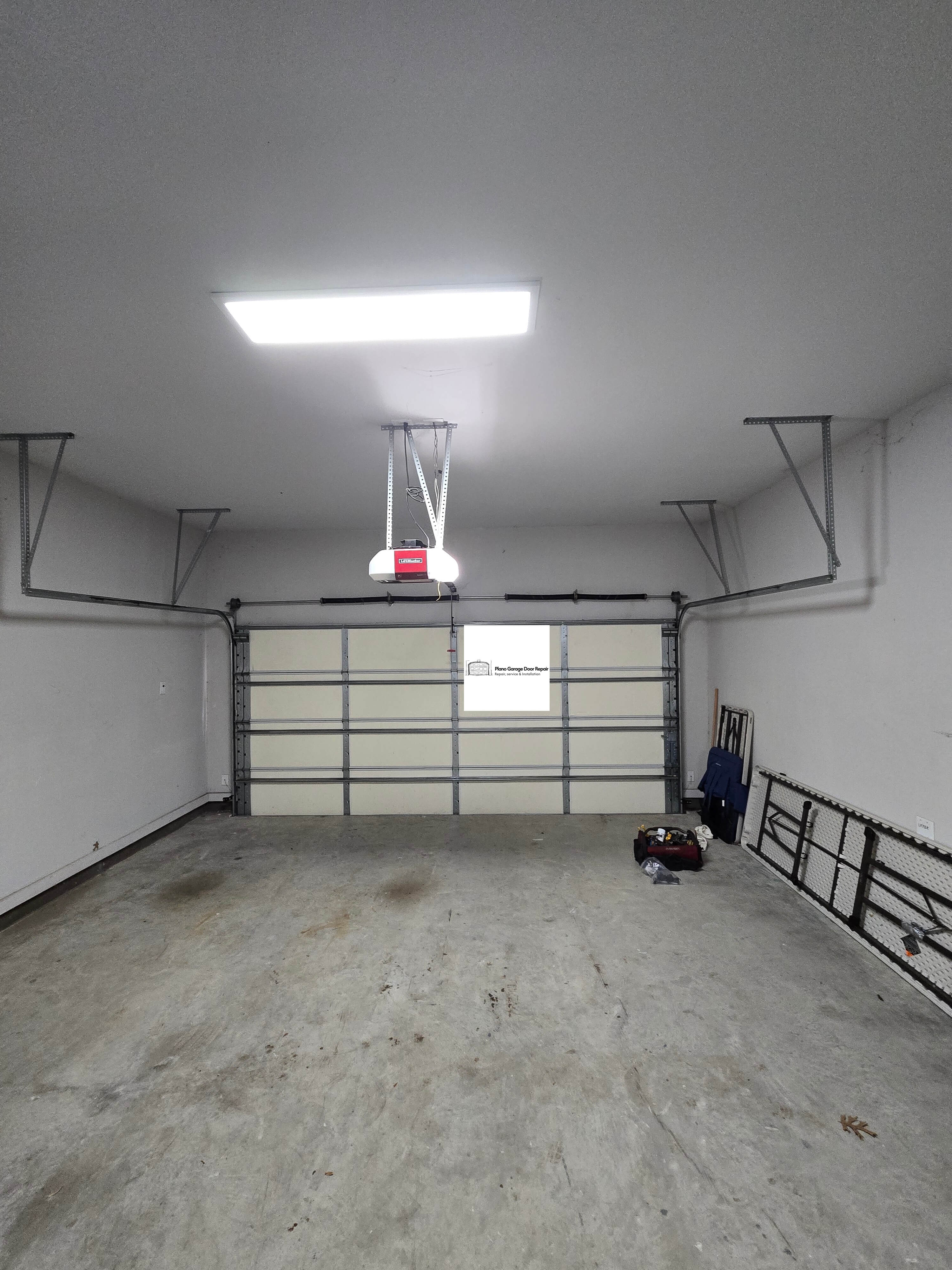 insulated garage door springs install