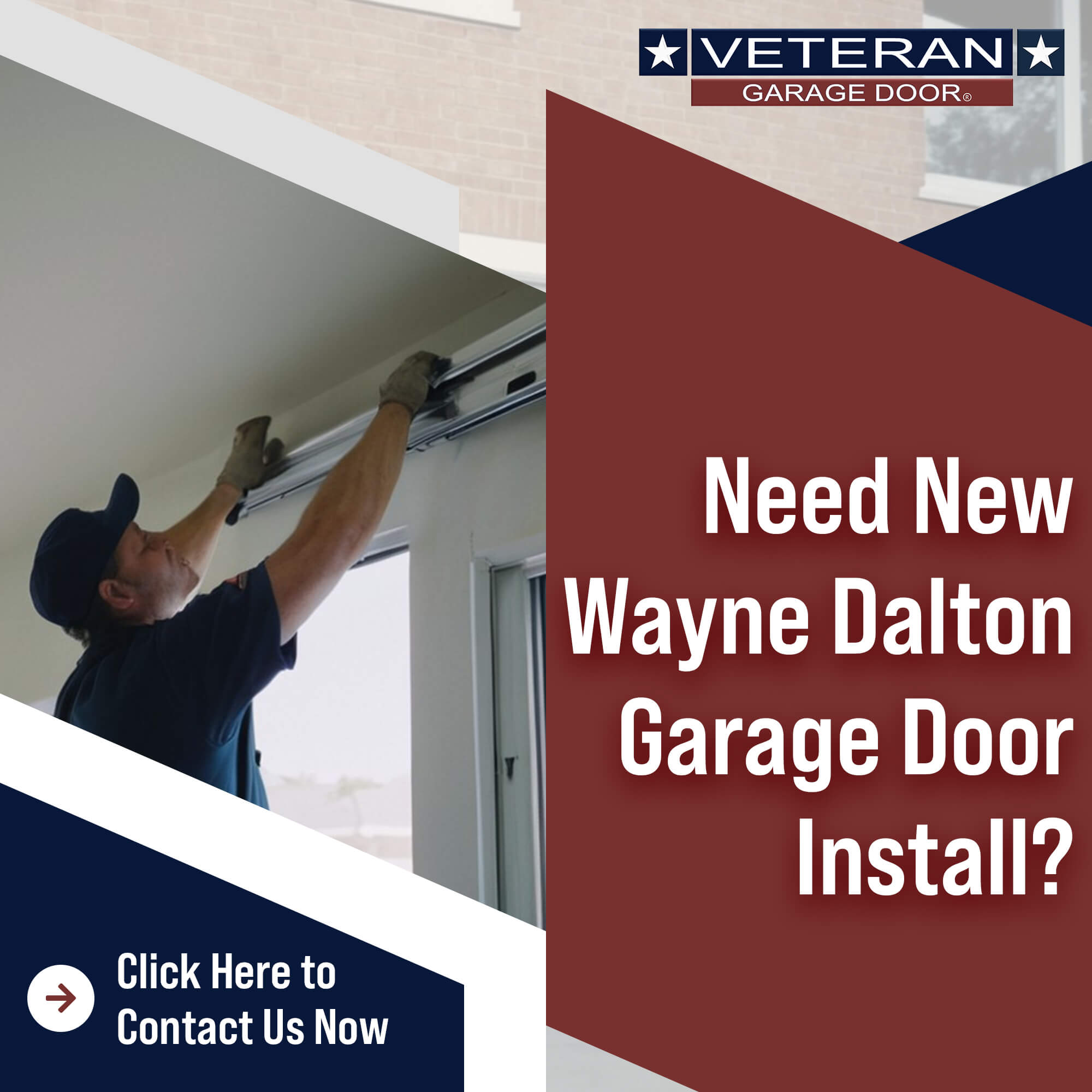 wd8000.com new Wayne Dalton Garage Door install
